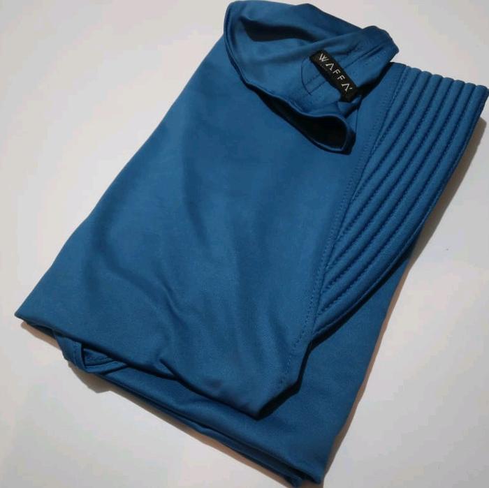 hijab instan bergo waffa polos