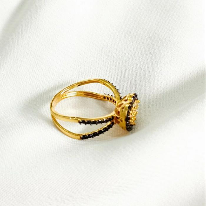 CINCIN EMAS ASLI MODEL LEMPENG KOTAK KADAR 700 EMAS 22 KARAT