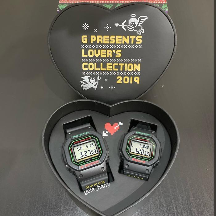 Casio Gshock Couple LOV 19B-1DR Lovers Collection 2019