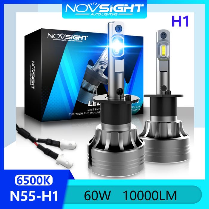 Novsight N55 H1 Led Headlight Bulb Kit 6500K Lampu LED Super Terang