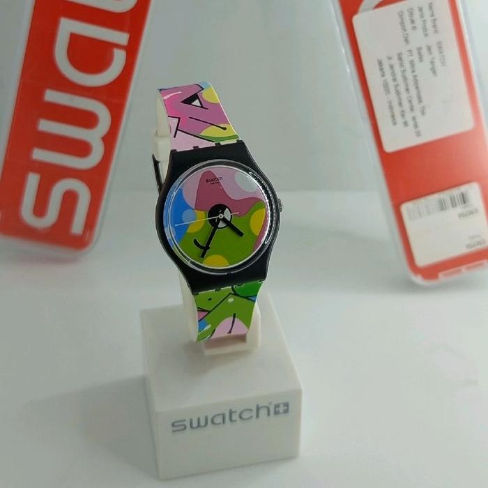 Swatch GB317 image of graffiti original