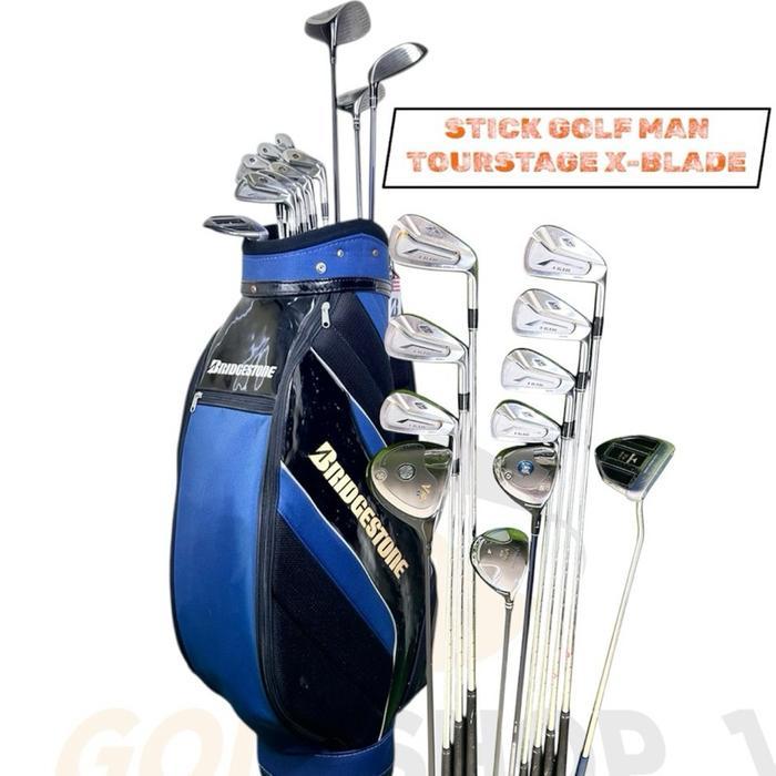 PREMIUM Stick Golf Bridgestone Tourstage XBlade Fullset Bag Golf