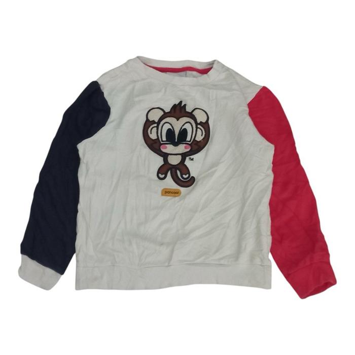 Crewneck Pancoat Monkey Bordir Anak