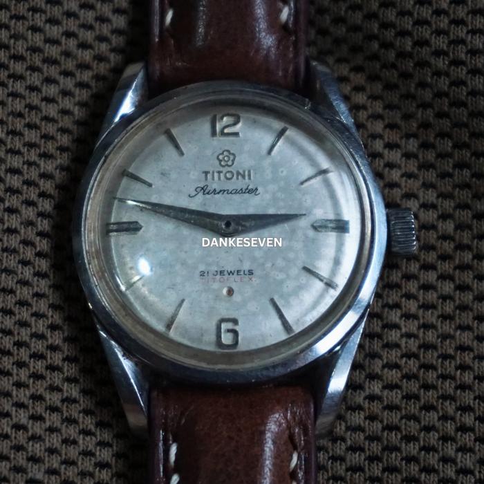 Vintage Titoni Airmaster 21 Jewels Men Watches Jam Tangan Pria