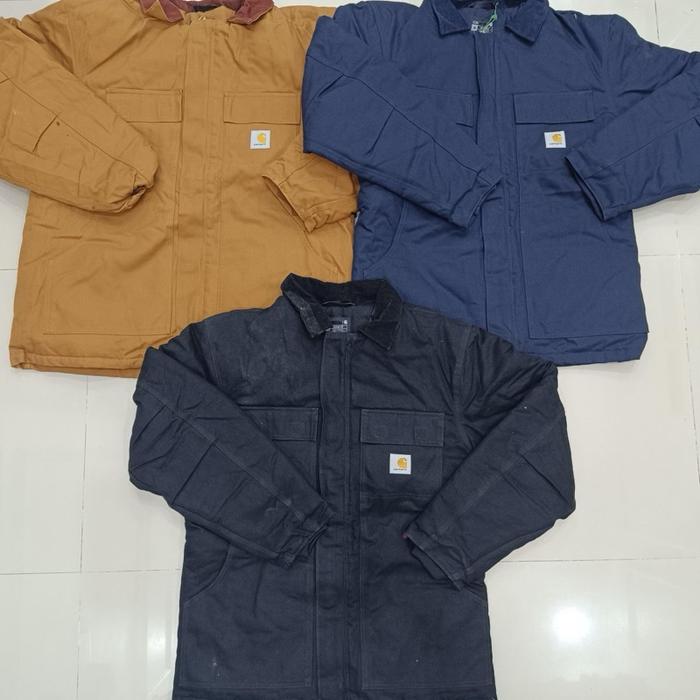 Jaket Carhartt duck loose fit original dan baru