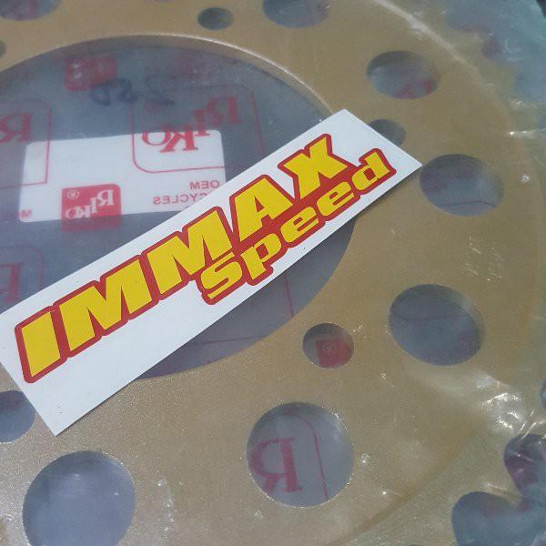Gear Set Girset Sprocket Rante Gold Rantai Yamaha R25 MT25 Gir 520 14 43 Gold Riko Baja Depan Dpn se
