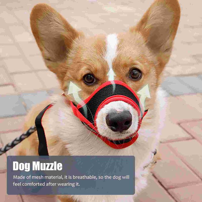 Dog Pet Muzzles Anti- Bite Dog Muzzle for Dog Dog Muzzle for Biting