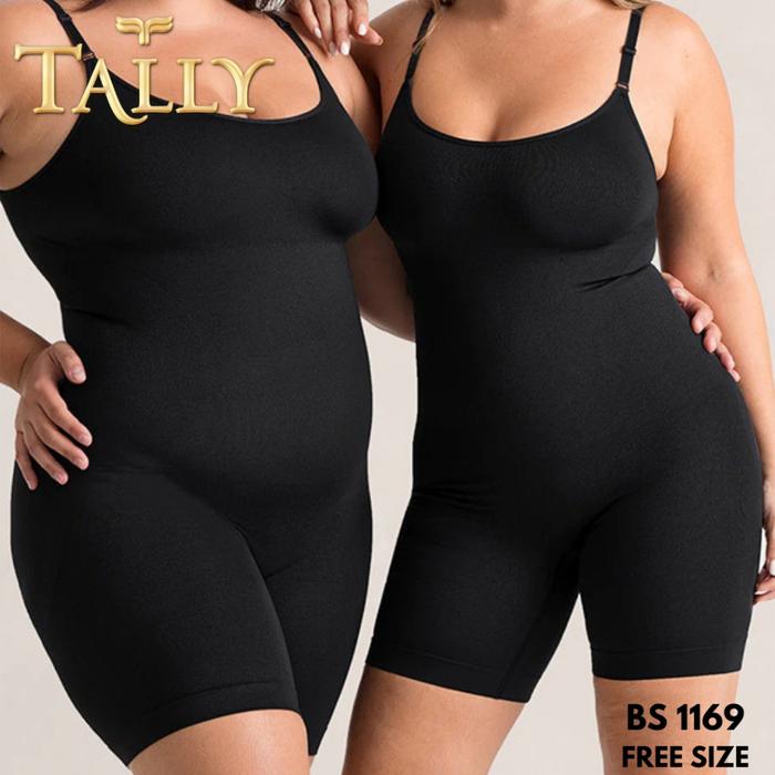 TALLY BS 1169 Korset Badan Bodysuit Premium Longtorso Pengencang Perut Wanita Body Shaper