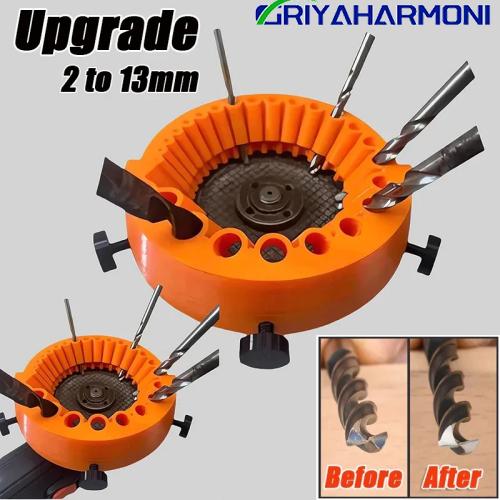 Pengasah Asah Mata Bor Drill Alat Pengasah Mata Bor Portable Portable Drill Bit Sharpener Universal