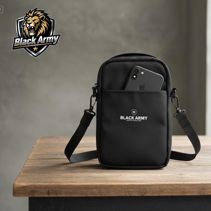 BLACK ARMY Cell Phone Bag B-08 BRONTES – Tas HP Cordura Premium untuk Pria & Wanita