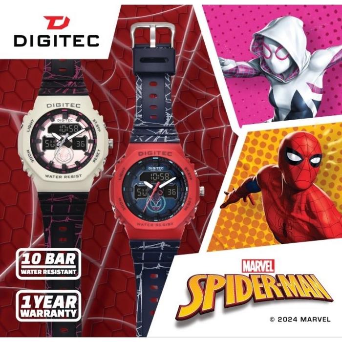 Digitec DA-2220T Digitec X Marvel Jam tangan Original Marvel Spiderman Limited Edition 2024