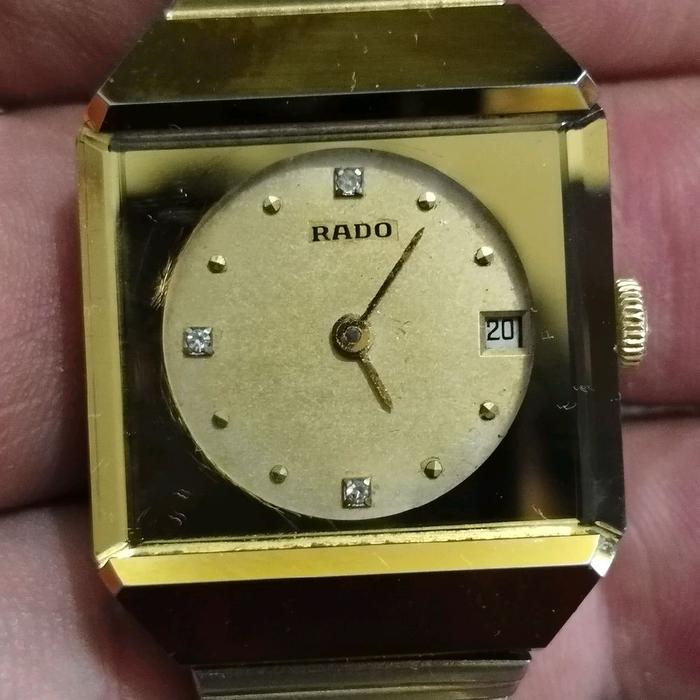 Jam Ladys Rado DiaStar Automatic Scratchproof Vintage Rare Item
