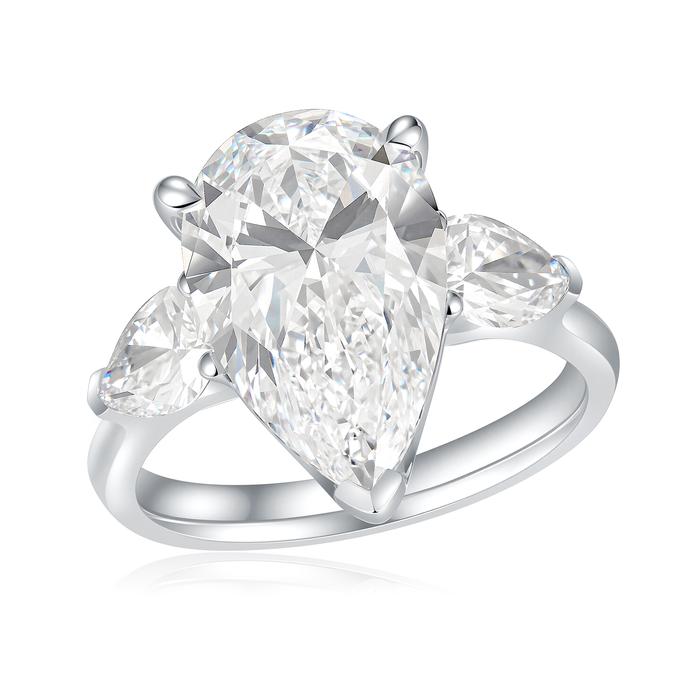 PEAR LAB GROWN DIAMOND - CVD/HPHT - IGI/GIA - SERTIFIKAT