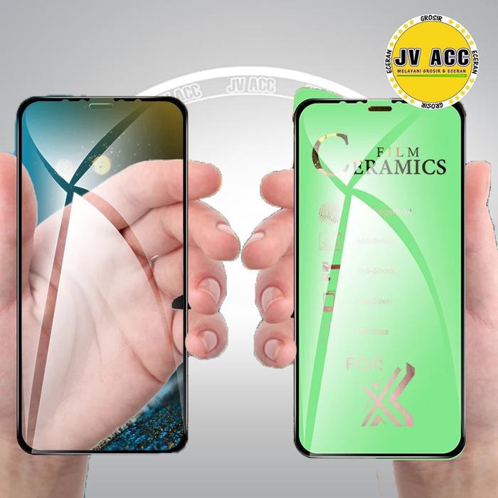 FILM CERAMIC TEMPERED GLASS FULL ANTI SHOCK SAMSUNG J5PRO,J7PRO