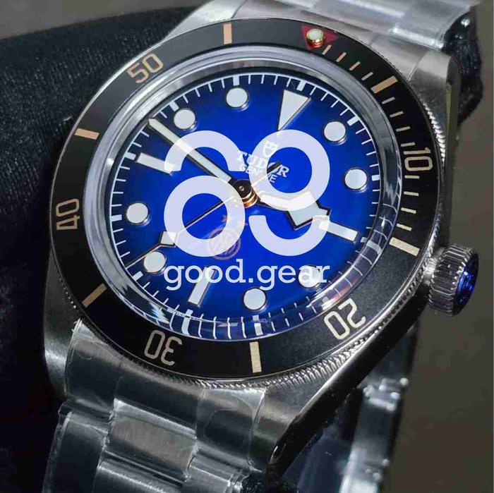 Tudor Goodgear Watch BB Inter Milan dengan Tampilan Biru Automatic