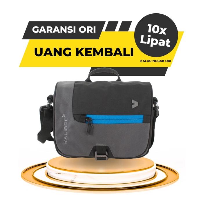 Tas Selempang Kalibre Travel Pouch Kalibre no Eiger Ezoic Tas Slempang Pria Cowok Cowo Wanita Cewek 