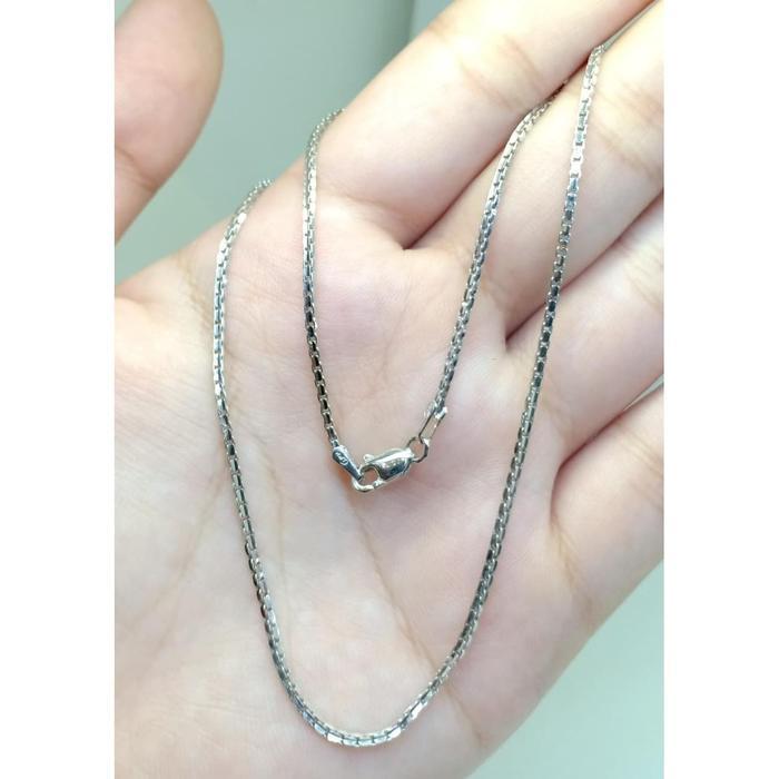 KALUNG RANTAI ITALY EMAS PUTIH UBS 3 GRAM KADAR 75%