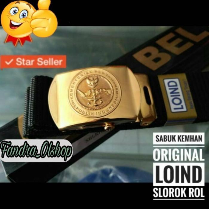 IKAT PINGGANG SABUK PDH KEMHAN KEMENTRIAN PERTAHANAN ORI LOIND SLOROK