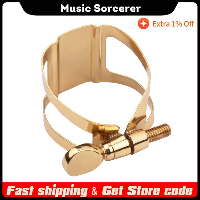 Alto/ Tenor / Soprano Saxophone Mouthpiece Ligature Professional Alto