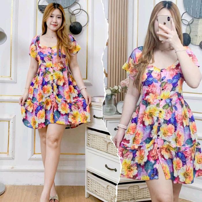 DASTER PUTRI BALI - DASTER BALI BECCA - MINI DRESS - DASTER VIRAL - DASTER BUSUI- MINI DRESS - DASTE