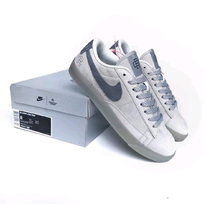 perfectkicks_bdg Blazer SB Low Reigning Champ Grey Suede