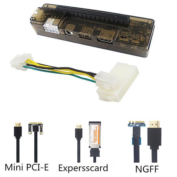 PCI-E EXP GDC External Laptop Graphics Card Dock Video Dock Station
