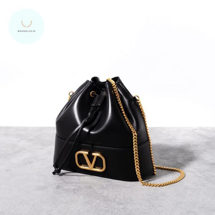 VALENTINO VLOGO MINI BUCKET BAG