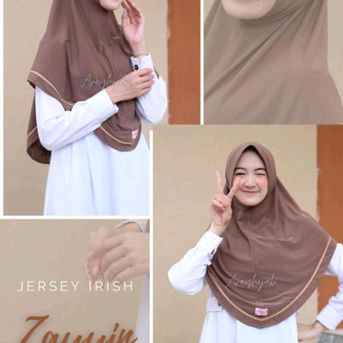 HIJAB AREY ZAYYIN//HIJAB JERSY IRISH