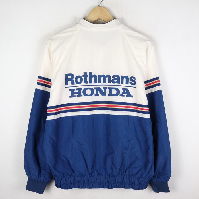 JAKET VINTAGE HONDA ROTHMANS RACING TEAM JK363 SIZE M-L