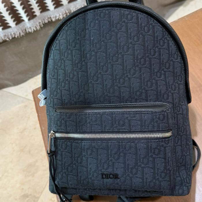Backpack canvas small size motif monogram dior