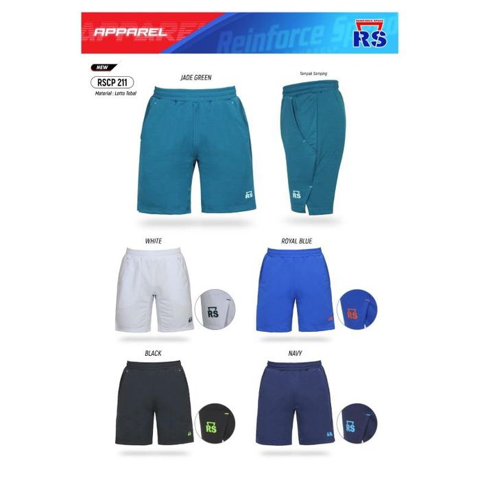 celana pendek bulutangkis reinforce speed 211/celana bulutangkis RS 211