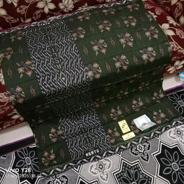 LAMIRI A1 210 SAMARINDA SUTRA ASLI 100% CAP KULIT TUNGGAL . LIMITED EDICION Sarung Nyaman