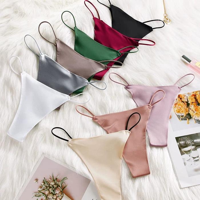 BEVERLY JEAN - CD Vienna Panties Gstring Thong Sexy Polos Seamless Tali Bikini Hot Premium