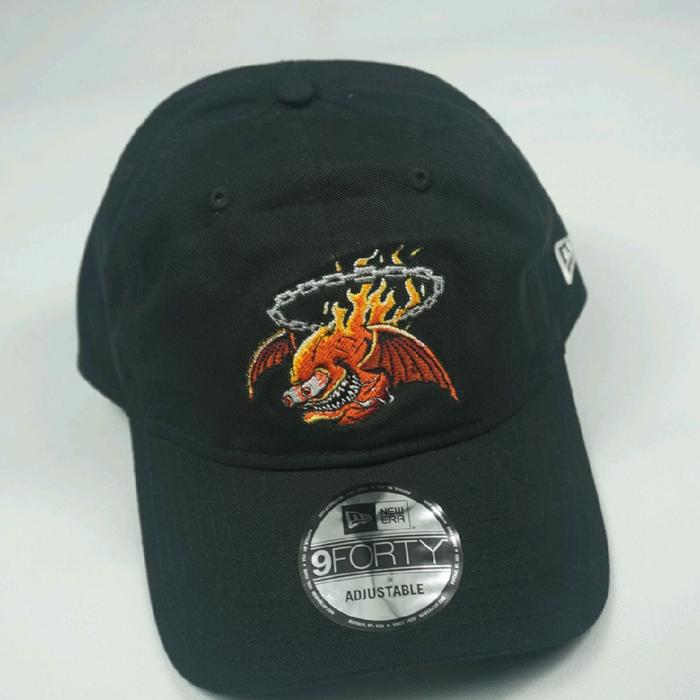 N.E MIAMI HEAT NBA GNARLY BLACK 9FORTY UNST CAP