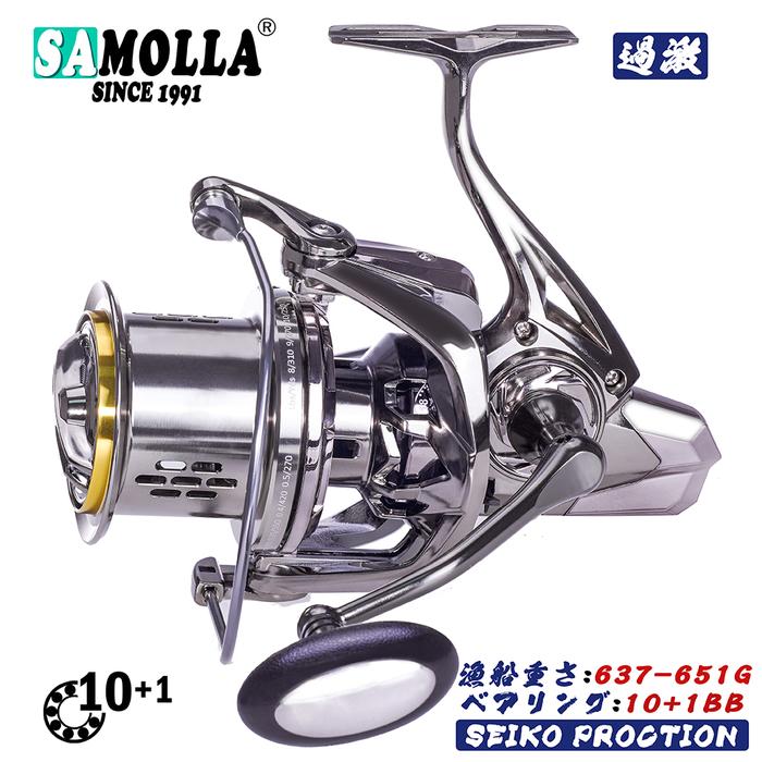 2021 Full Metal Fishing Reel Spinning 10+1BB 8000-12000 Accessories