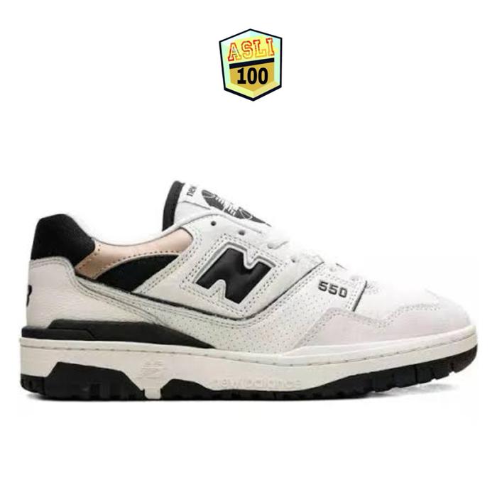 New Balance Sepatu Unisex 550 Asli 100% Sneakers Kasual Pria Wanita