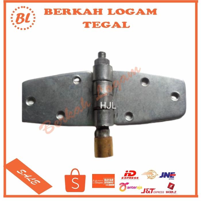 Engsel Pintu Garasi Handerson Engsel Kupu Bagian Bawah Roda Kuning