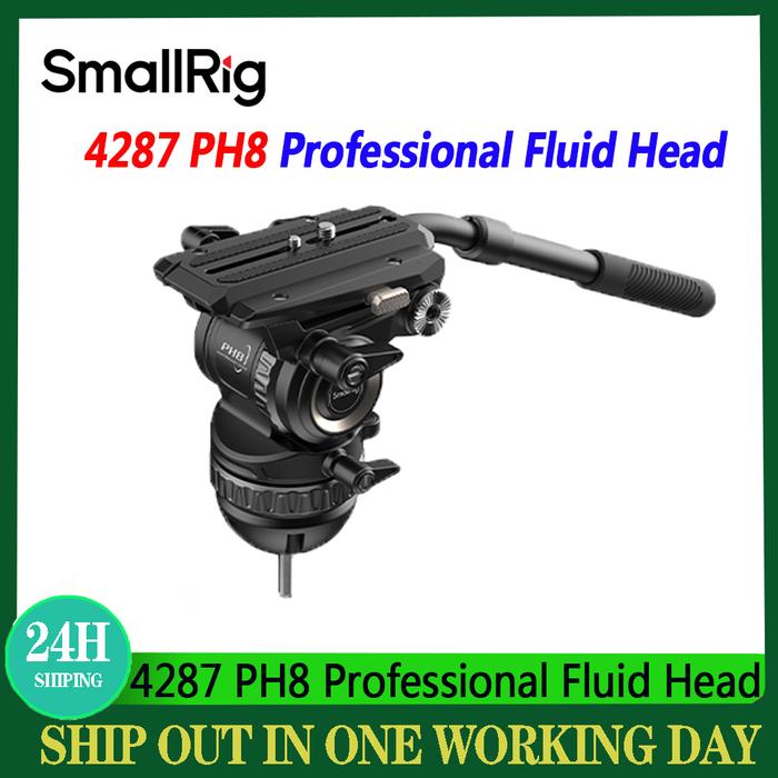 Smallrig PH8 Professional Dynamic Balance Hydraulic Fluid Head With Large Load-bearing Video Panoram