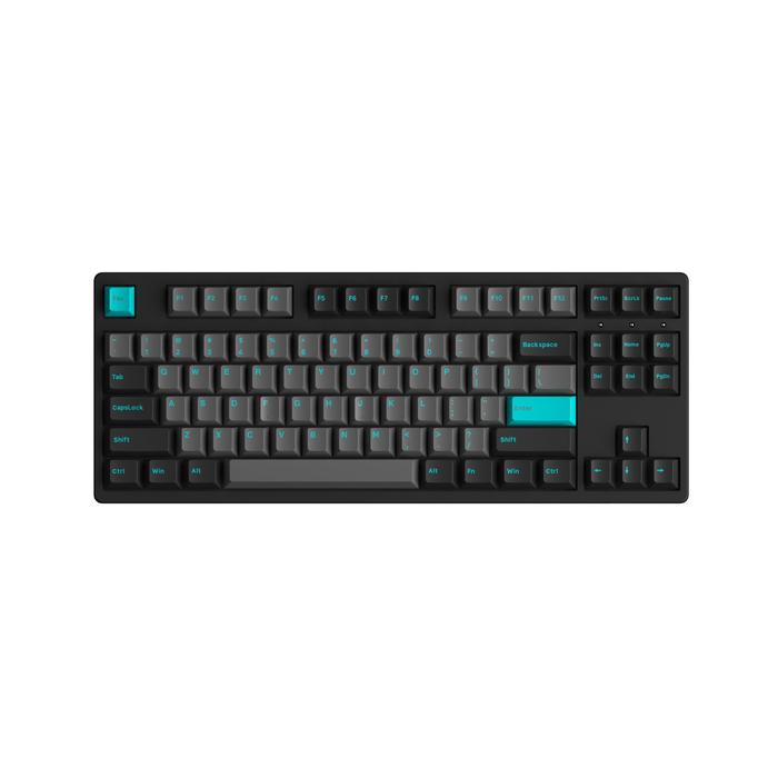 Akko 3087 Plus Black&Cyan Mechanical Gaming Keyboard 85% Layout TKL