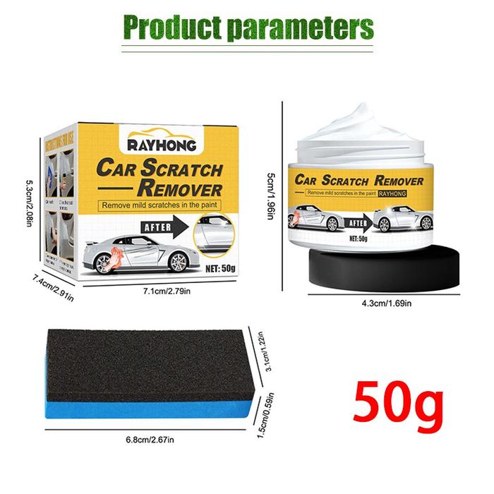 Obat kompon poles / penghilang / pengkilap BARET / LECET / GORESAN halus pada body mobil & motor