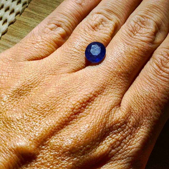 Batu Permata Asli Blue Saphire untuk Cincin - Batu Permata Asli untuk Cincin