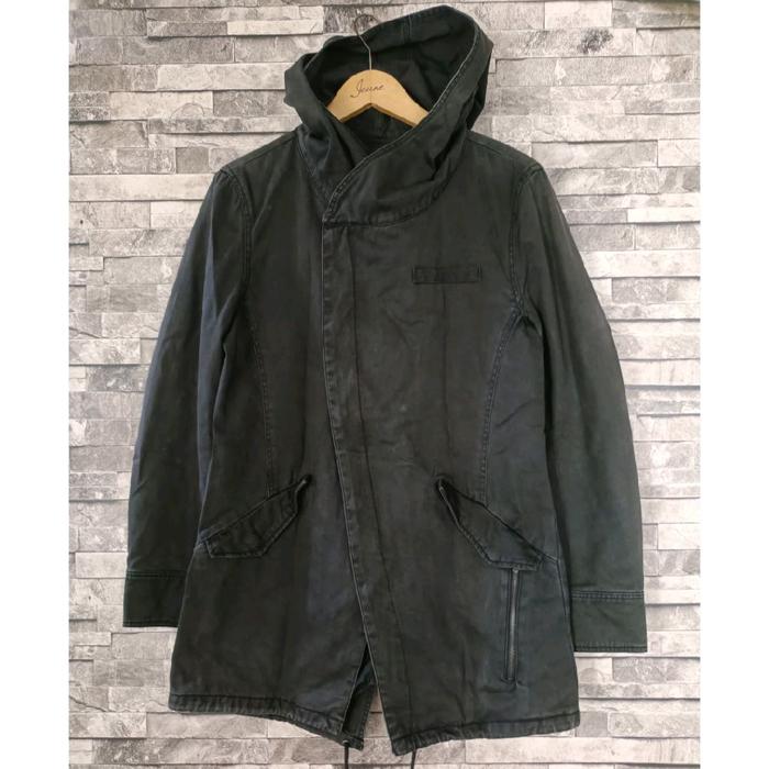 ( size M eur / L ) vintage 90s le jean de marithe Francois girbaud fishtail parka jacket