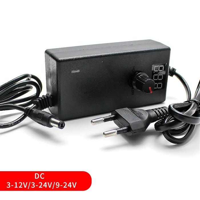 AC DC 3V 5V 24V 12V 24V Adjustable Power Supply Source 1A 2A 5V 12V