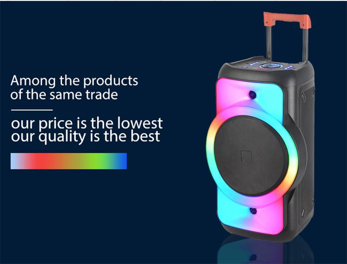 Speaker Tari Persegi Ledakan NDR-128 Performa Luar Ruangan Troli