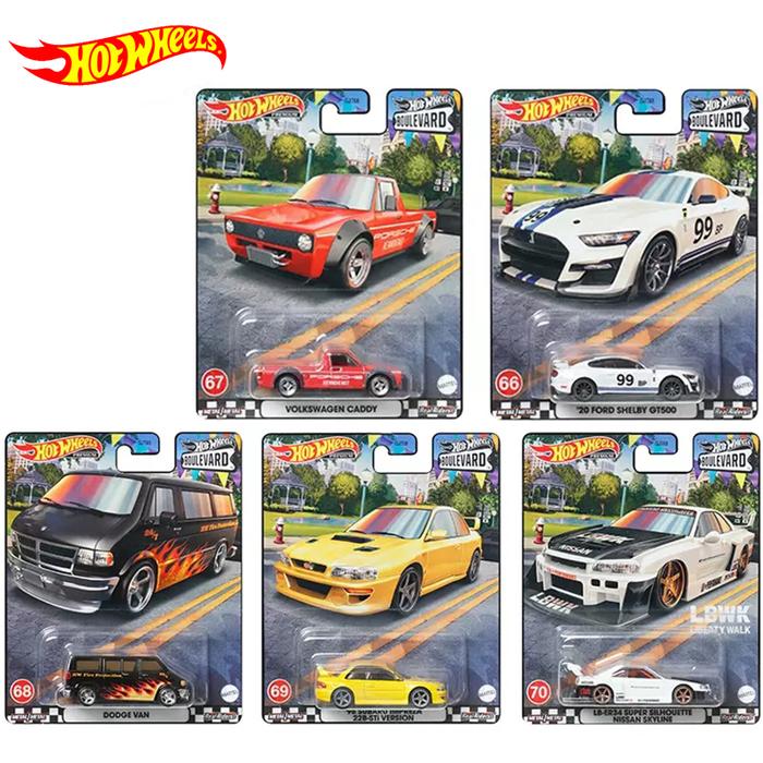 Original Hot Wheels Boulevard Series Premium Car Alloy Dodge Van LBWK