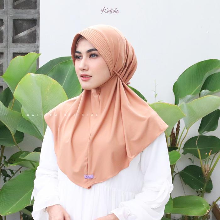 Kerudung Bergo  Instan Muslim  Sabrina Hijab Daily Tali Kepang Uril Panjang  Terbaru Kekinian Pet An