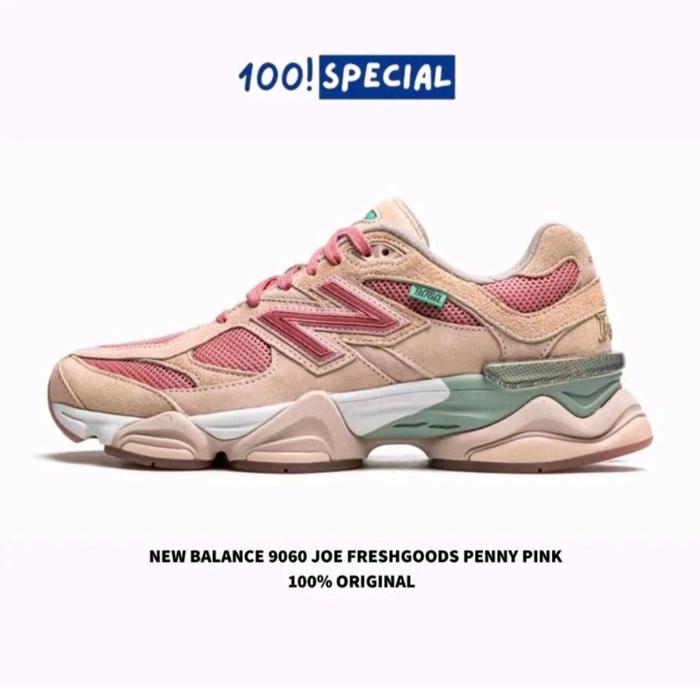 Sepatu New Balance 9060 Joe Freshgoods Penny Pink BNIB
