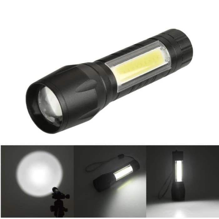 Senter Mini Zoom Xpe Led Mini Cob Mini
