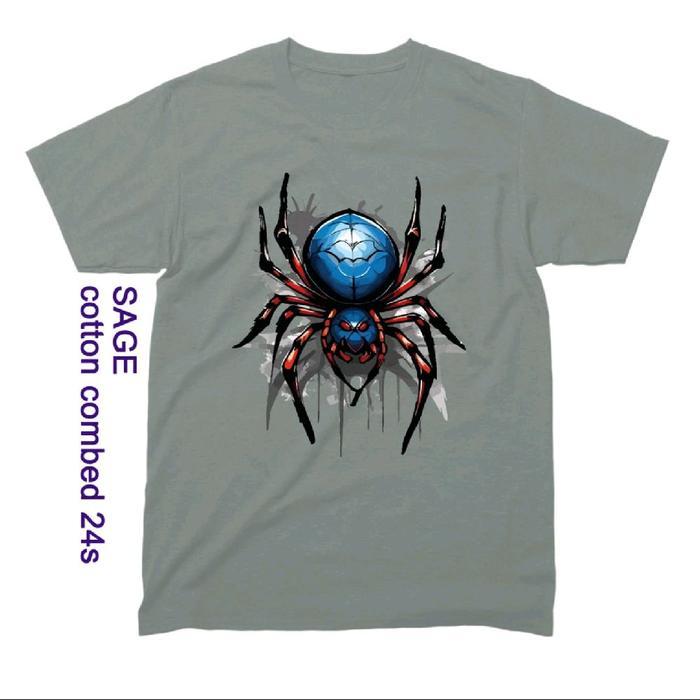 Kaos Anak Laba Laba Baju Anak Laba Laba Cotton Combed 24s 1-11 Th Fashion Unsiex