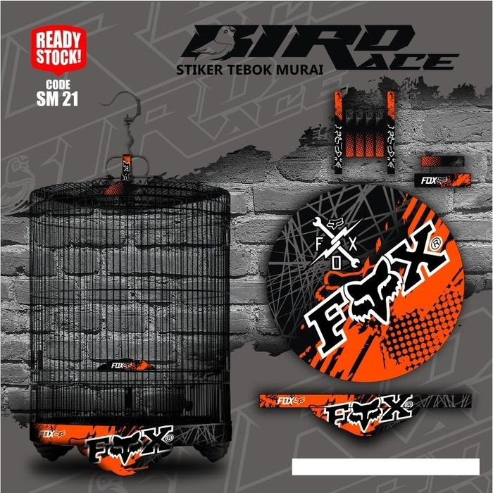 Stiker Decal Tebok Murai Stiker Sangkar Murai FXO